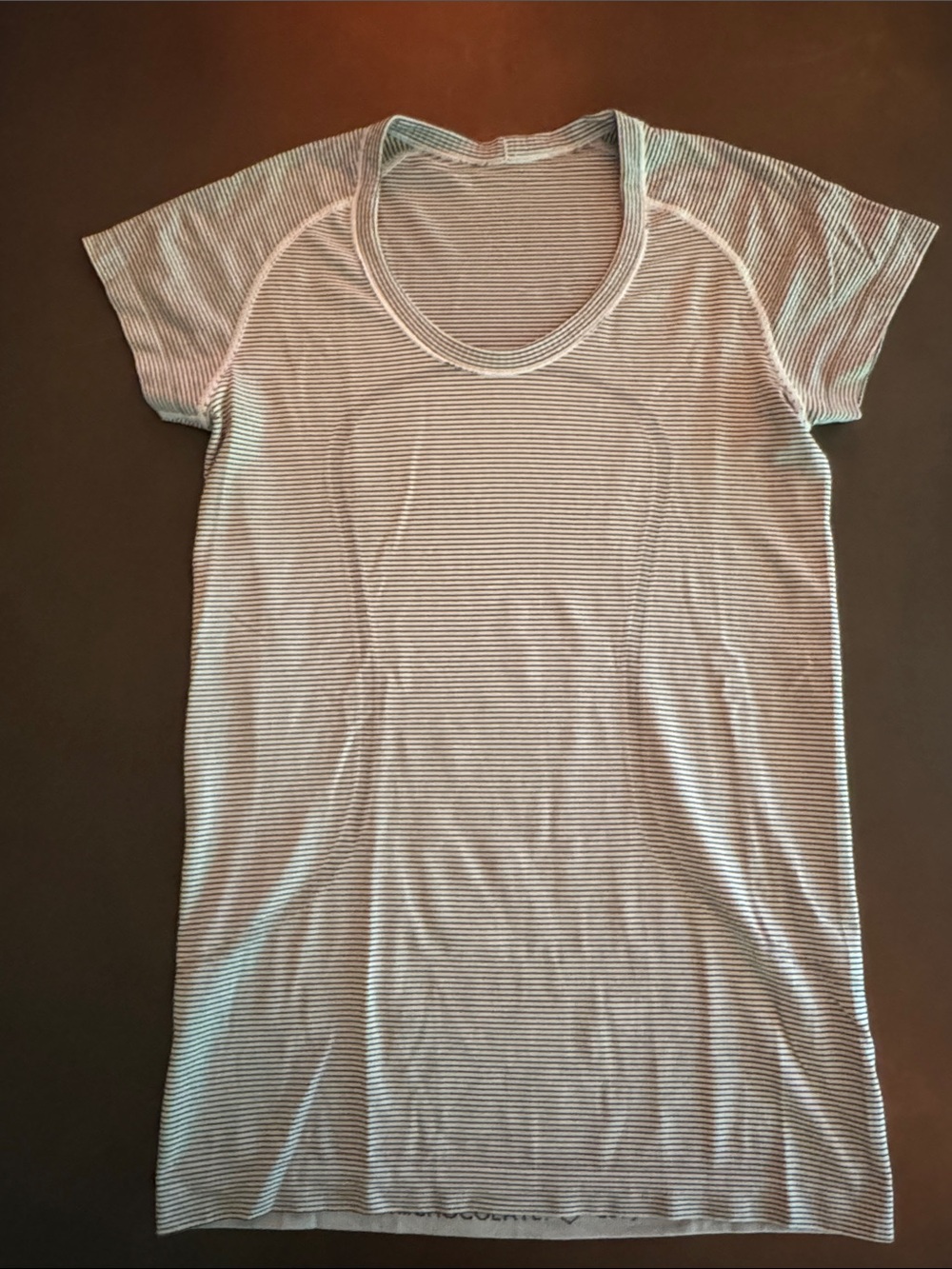 lululemon athletica Women’s Short-Sleeve Striped Tee in Black and White